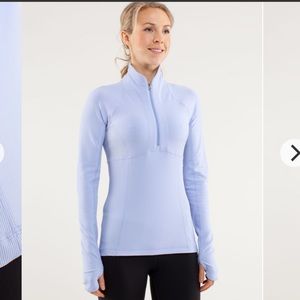 Lululemon Run Switch Back 1/2 Zip - Lavender Dusk